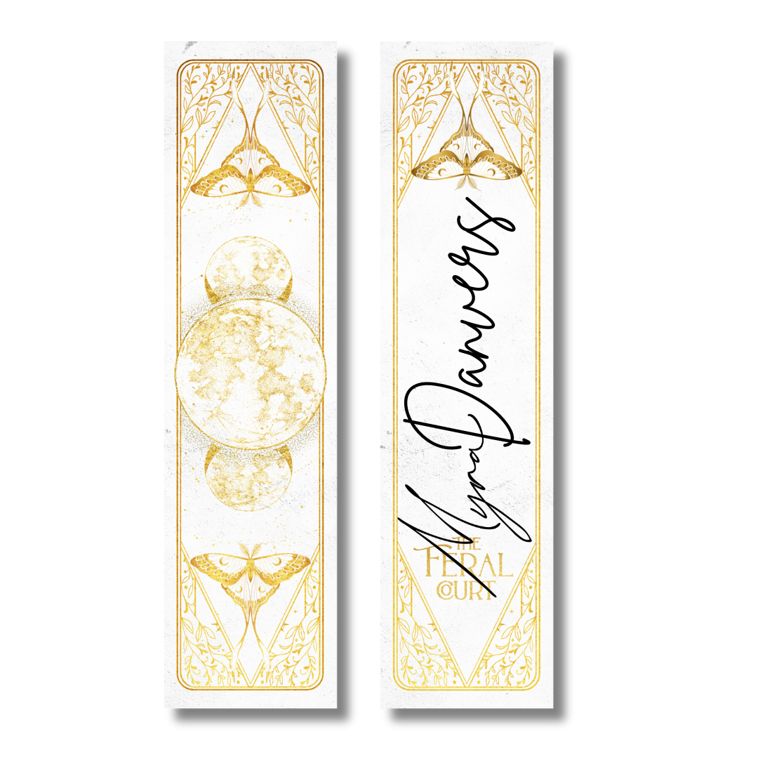 SIGNED Feral Court Luxe Foiled Bookmarks