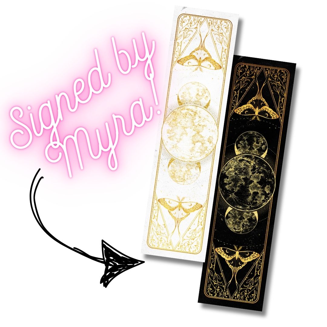 SIGNED Feral Court Luxe Foiled Bookmarks